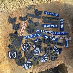 U.S. Air Force Military Patches Set